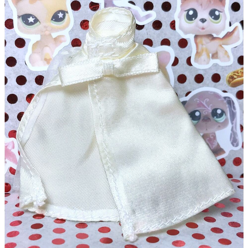 Petite Blythe Something Blue Original Stock Outfit Wedding Dress for 4" Doll - Picture 5 of 8